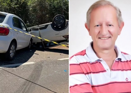 Delegado aposentado morre em colisão frontal na BR-158