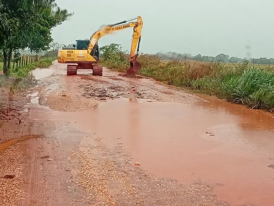 Chuvas intensas superam 205 mm em Nova Andradina e causam estragos no município