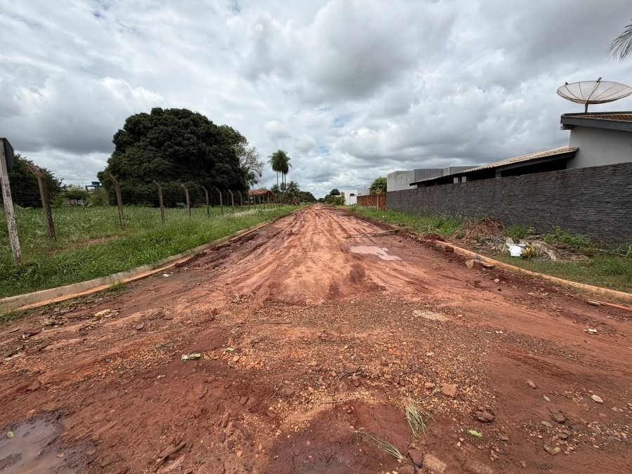 Moradores cobram pavimentação da Rua Gino Lima em Nova Andradina