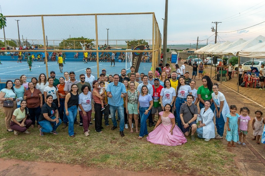 Sucesso de público marca 2ª edição do Prefeitura nos Bairros na Morada do Sol
