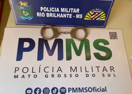 PM cumpre dois mandados de prisão em menos de 24 horas durante patrulhamento em Rio Brilhante