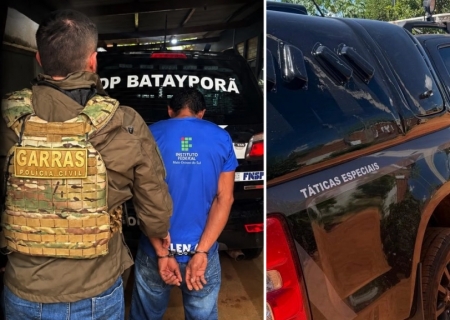 Garras prende em Batayporã homem condenado por integrar organização criminosa armada