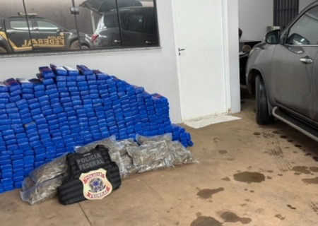 PF prende homem e apreende 468 kg de drogas em Ponta Porã