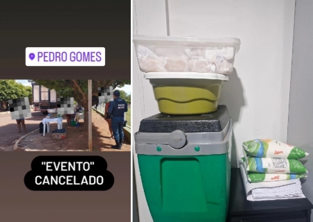 Polícia impede festa infantil financiada pelo Comando Vermelho em Pedro Gomes