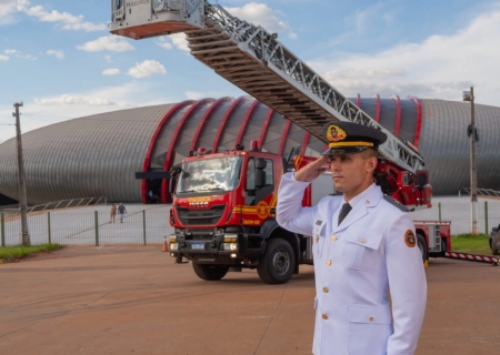 Natural de Nova Andradina, tenente Araldo passa a integrar o 8º Grupamento de Bombeiros