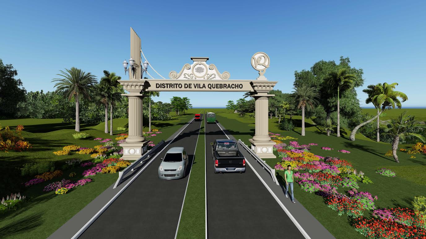 Portal na entrada de Anauril&acirc;ndia - Foto: Divulga&ccedil;&atilde;o