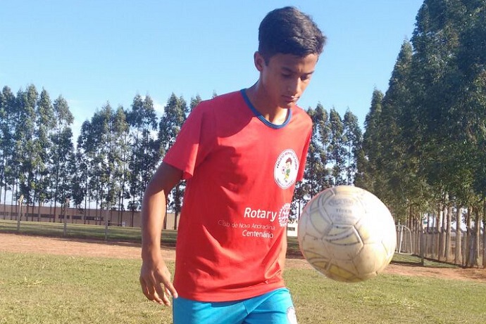 Guilherme Oliveira de 16 anos - Foto: Glaucia Piovesan/Jornal da Nova