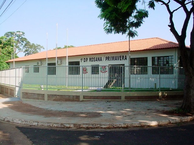 Delegacia da Pol&iacute;cia Civil em Primavera, na cidade de Rosana - Foto: Pol&iacute;cia Civil/Cedida