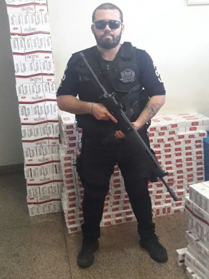 Policial afirmou no Boletim de Ocorr&ecirc;ncia que tem escalas de trabalho exaustivas - Foto: Daniel Hubscher &Aacute;villa/Cedida
