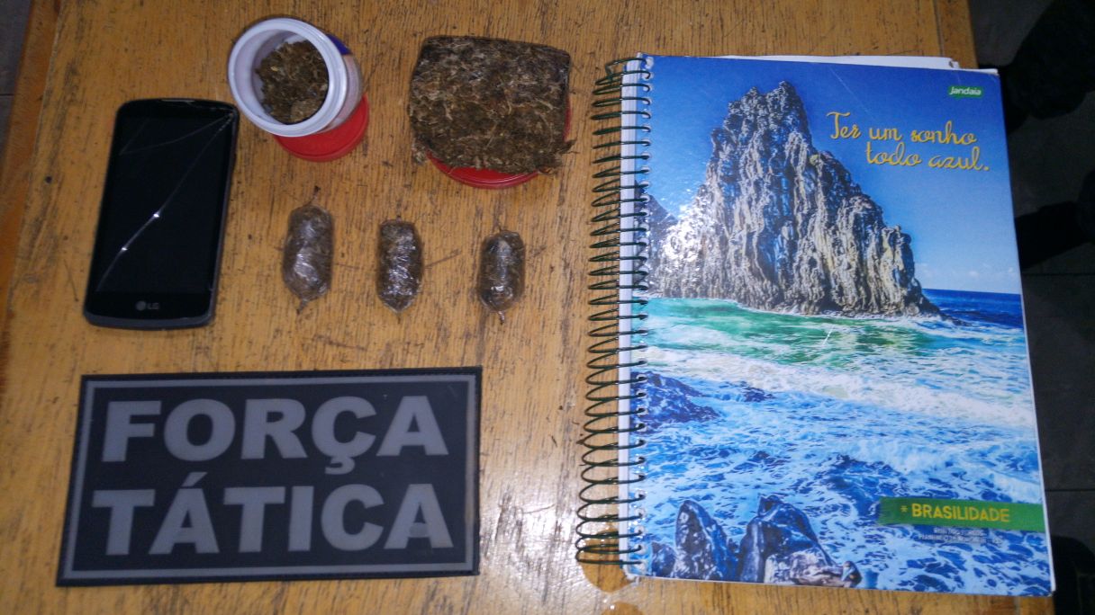 Caderno com anota&ccedil;&otilde;es do crime - Foto: Jornal da Nova