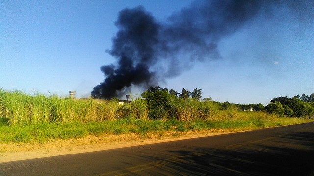 Rebeli&atilde;o na Penitenci&aacute;ria de Luc&eacute;lia teve in&iacute;cio na tarde desta quinta-feira (26) - Foto: V&iacute;tor Oliveira/Cedida