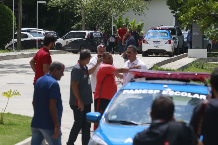 Um incêndio no centro de treinamento do Flamengo, na zona oeste da cidade do Rio de Janeiro, deixou dez mortos - Foto: Tomaz Silva/Agência Brasil