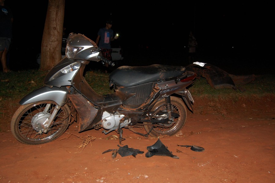 Biz da v&iacute;tima que o carro colidiu - Foto: Portal Ang&eacute;lica