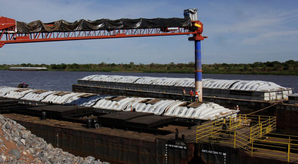 Porto Murtinho volta a movimentar cargas para a Argentina: terminal da FV terá três embarques em fevereiro - Foto: Chico Ribeiro