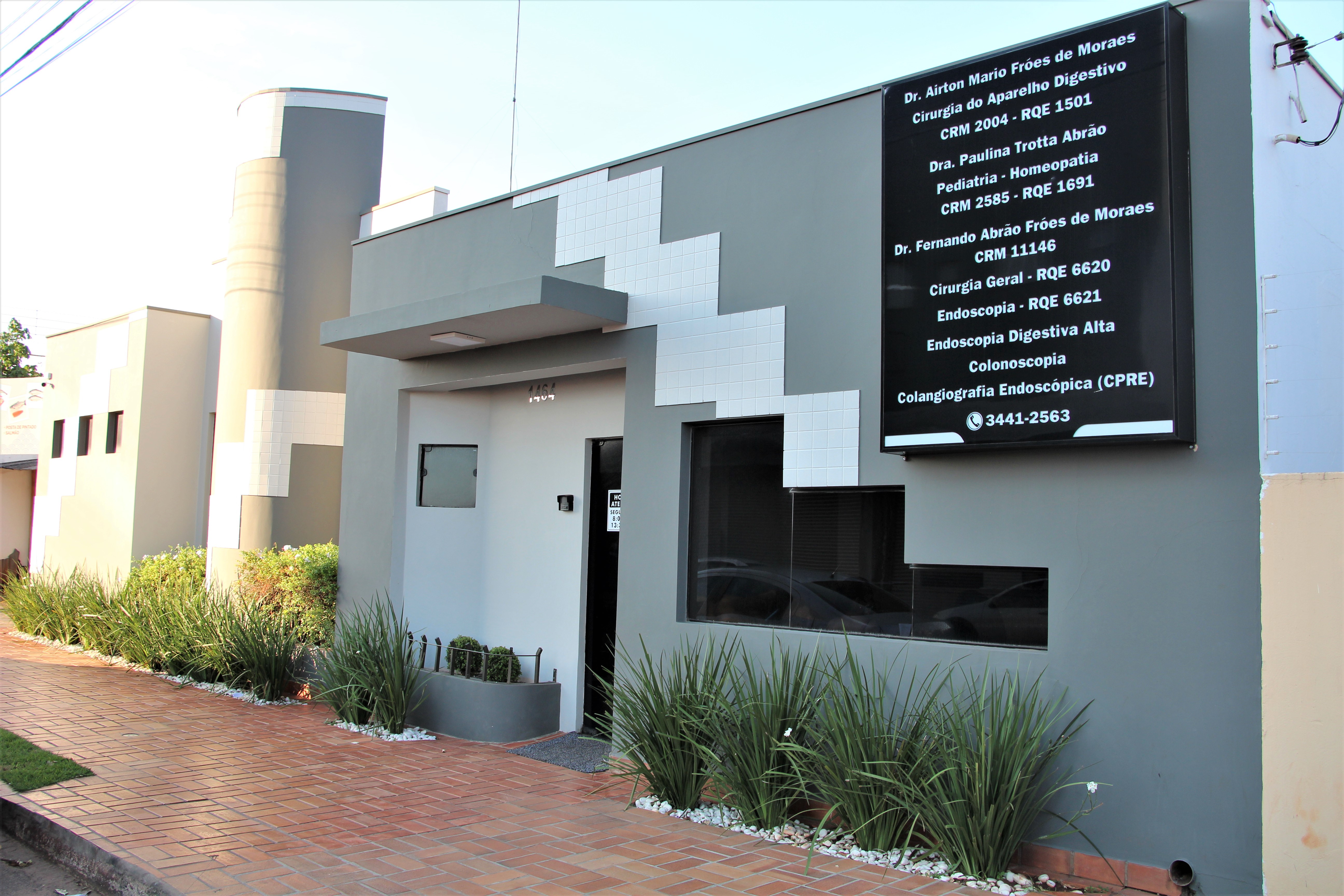 Cl&iacute;nica Vitta Clin fica na Rua Professor Jo&atilde;o de Lima Paes, regi&atilde;o central de Nova Andradina &ndash; Foto: AGL M&iacute;dia