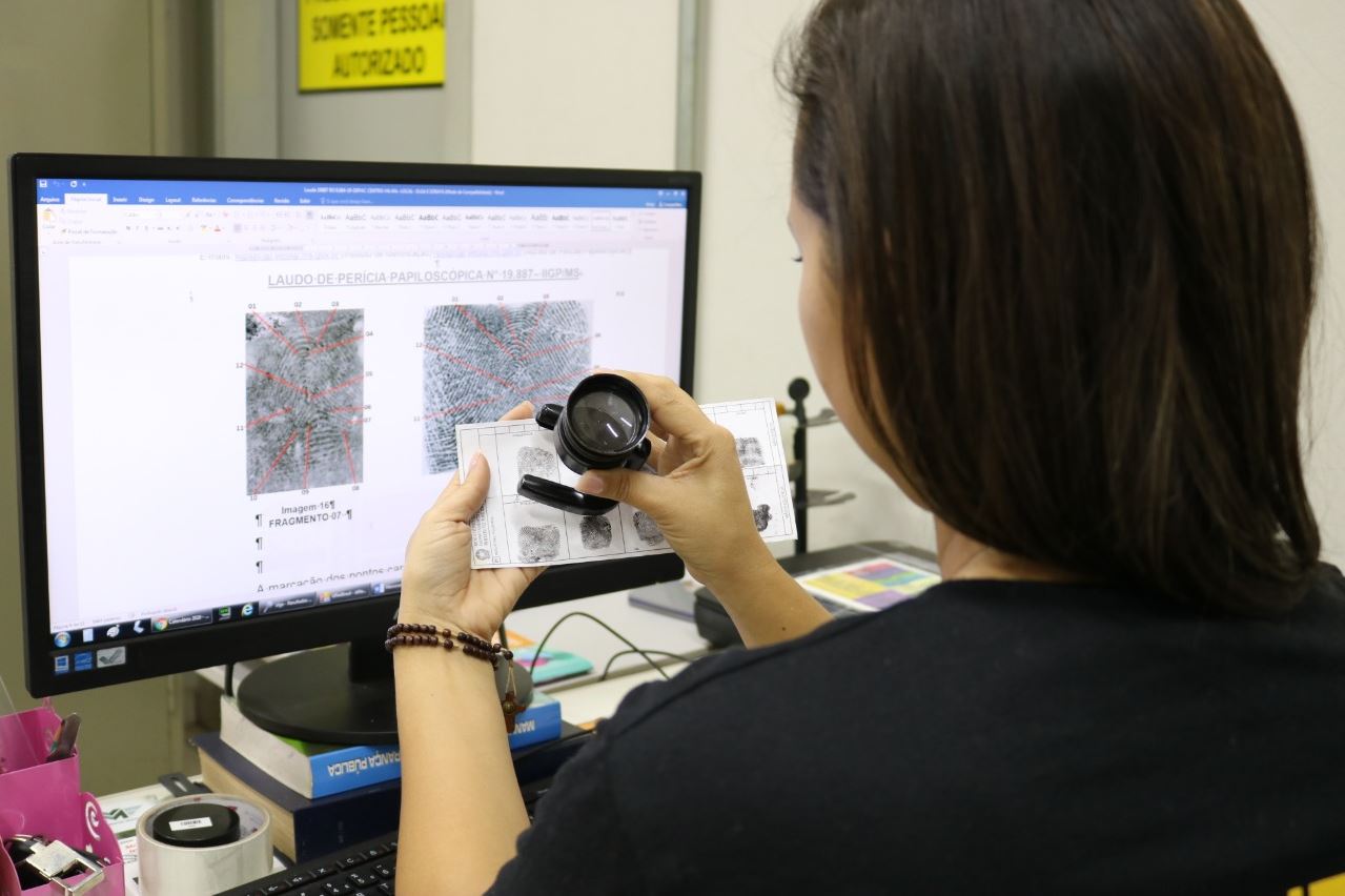 Trabalho da per&iacute;cia tamb&eacute;m tem sido importante na elucida&ccedil;&atilde;o dos crimes - Foto: Sejusp/Divulga&ccedil;&atilde;o 