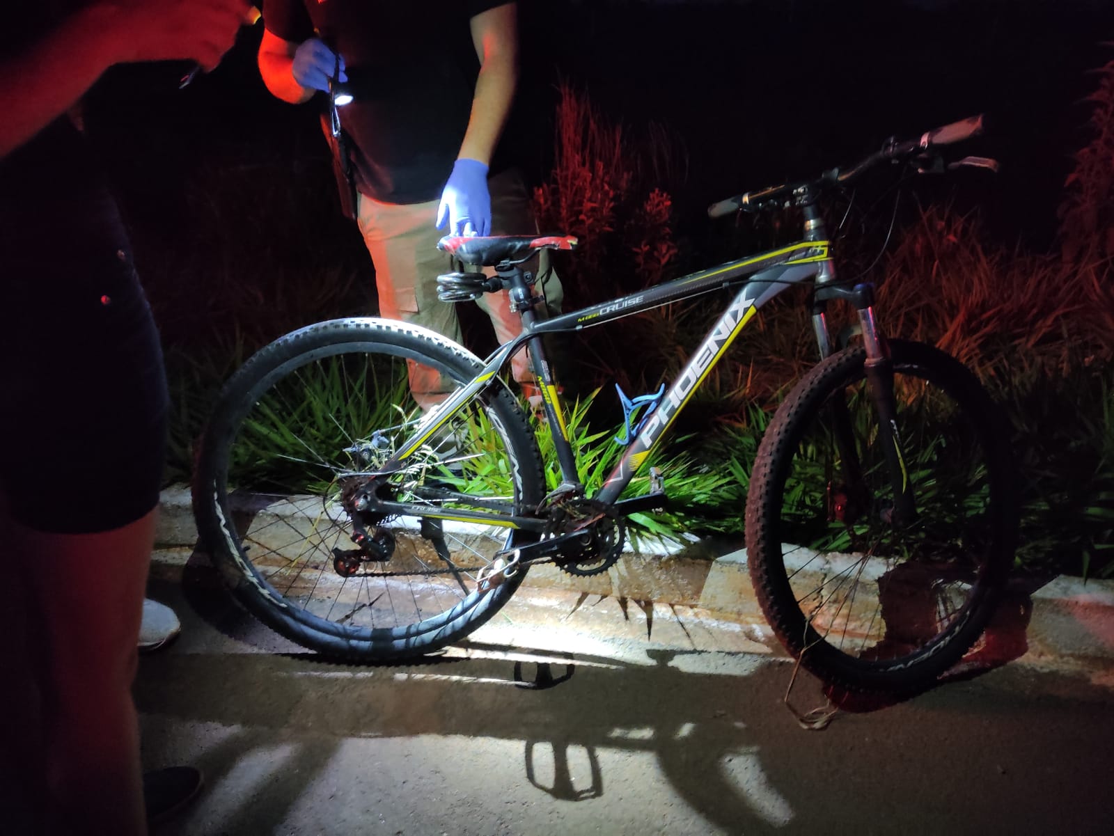 A bicicleta da vítima foi periciada - Foto: Jornal da Nova