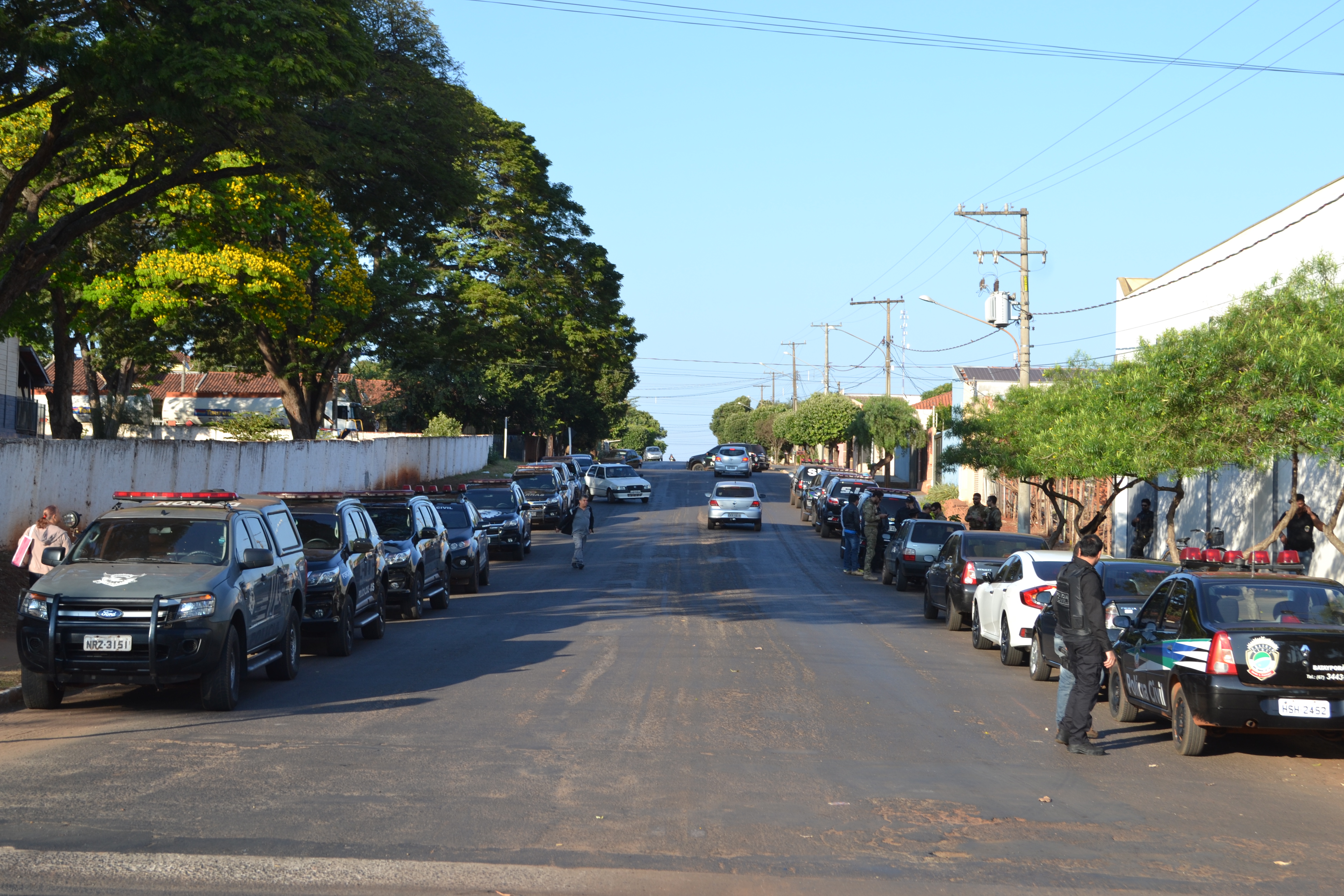 Operação envolveu mais de 100 policiais civis de Nova Andradina, Vale do Ivinhema e de várias cidades do Estado e de Delegacias Especializadas - Foto: Arquivo/Jornal da Nova