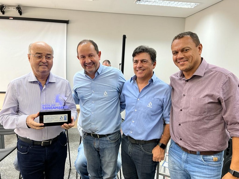 Gilberto Garcia, Walter Carneiro Jr, André Luis Soukef e Helianey Paulo da Silva - Foto: Divulgação 