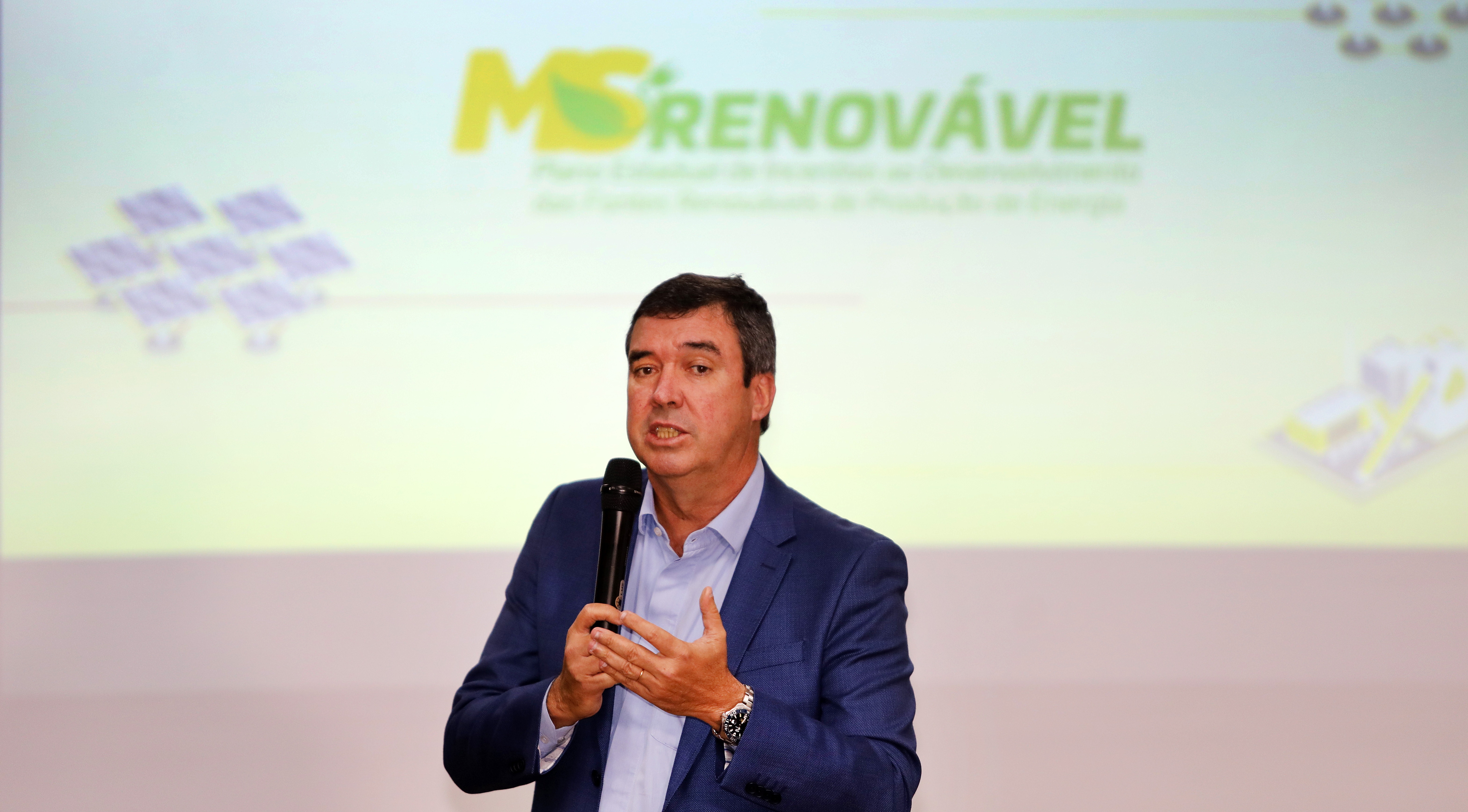 Lan&ccedil;amento do programa MS Renov&aacute;vel - Foto: Saul Schramm
