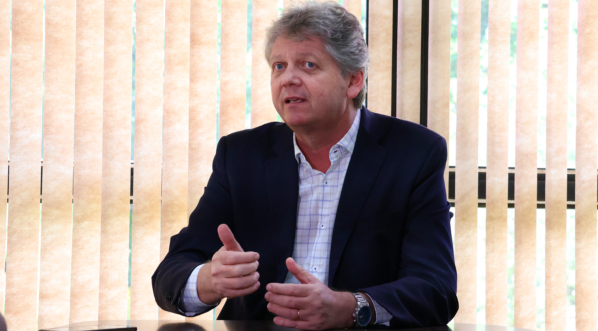 O secret&aacute;rio Jaime Verruck, da Semadesc - Foto: &Aacute;lvaro Rezende