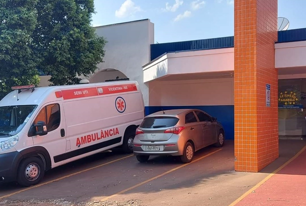 Hospital Maria dos Santos Bastos, em Vicentina - Foto: Fátima News